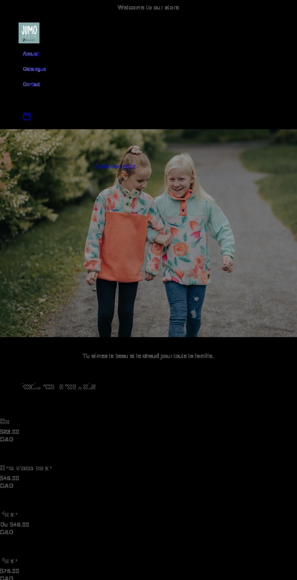 jumostore.com shopify website screenshot