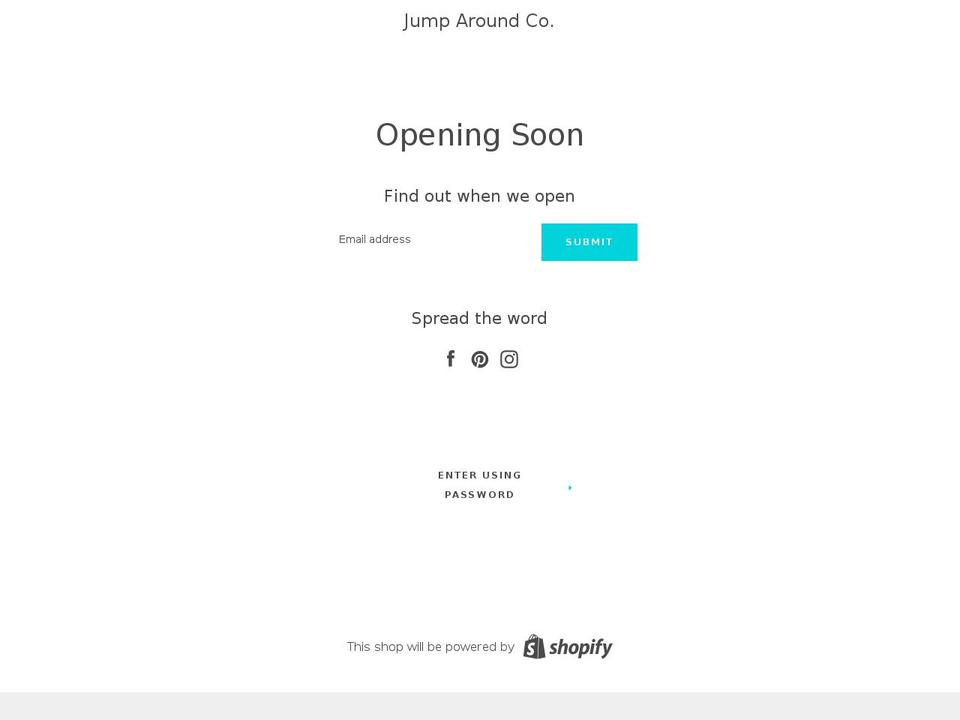 jumparound.co shopify website screenshot