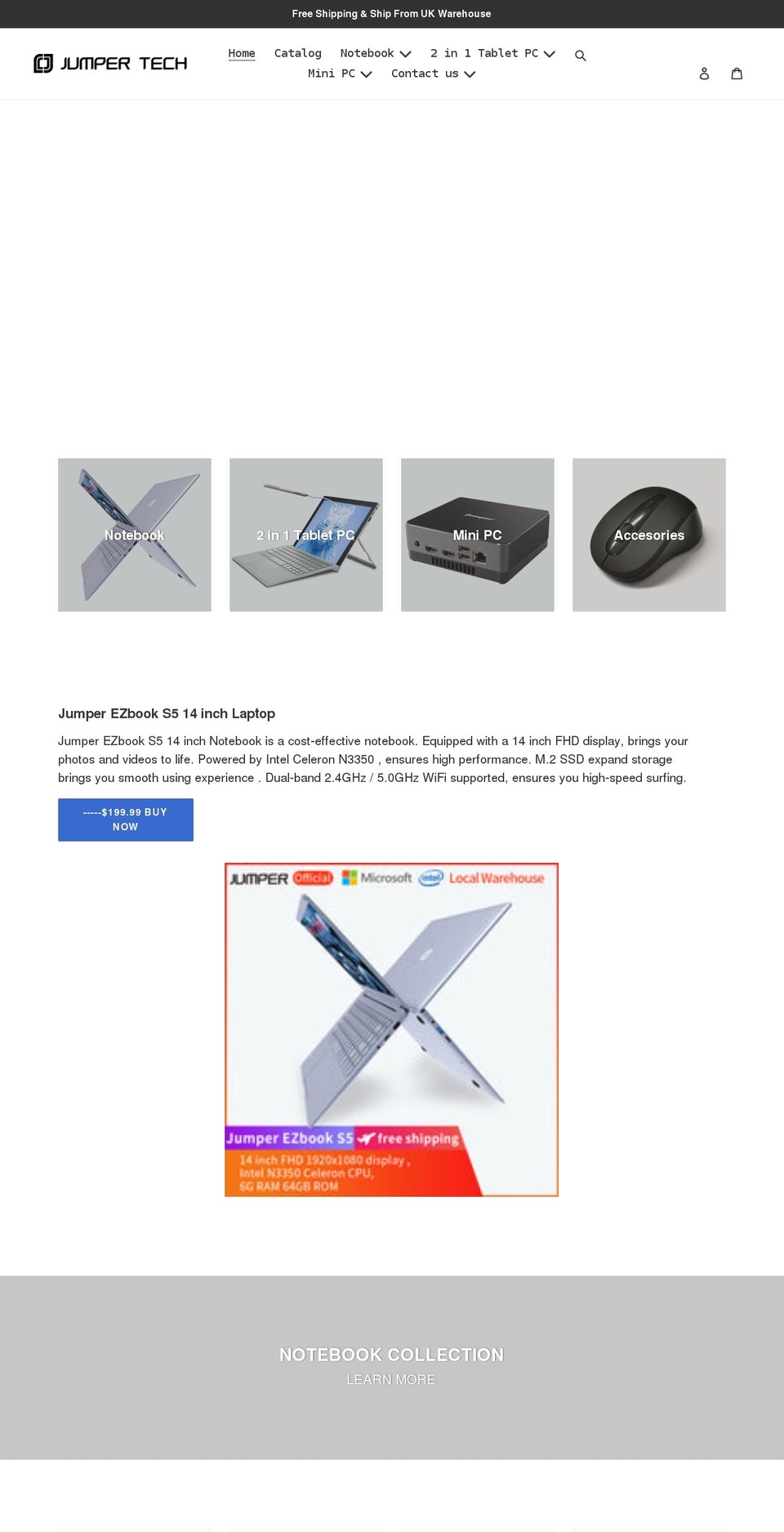 jumpermall.com shopify website screenshot