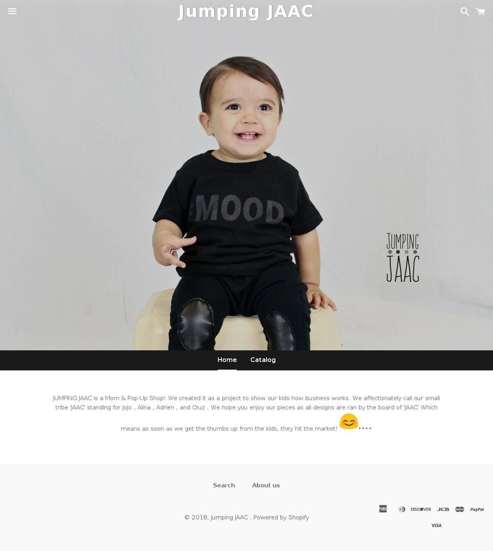 jumpingjaac.com — Shopify storefront screenshot