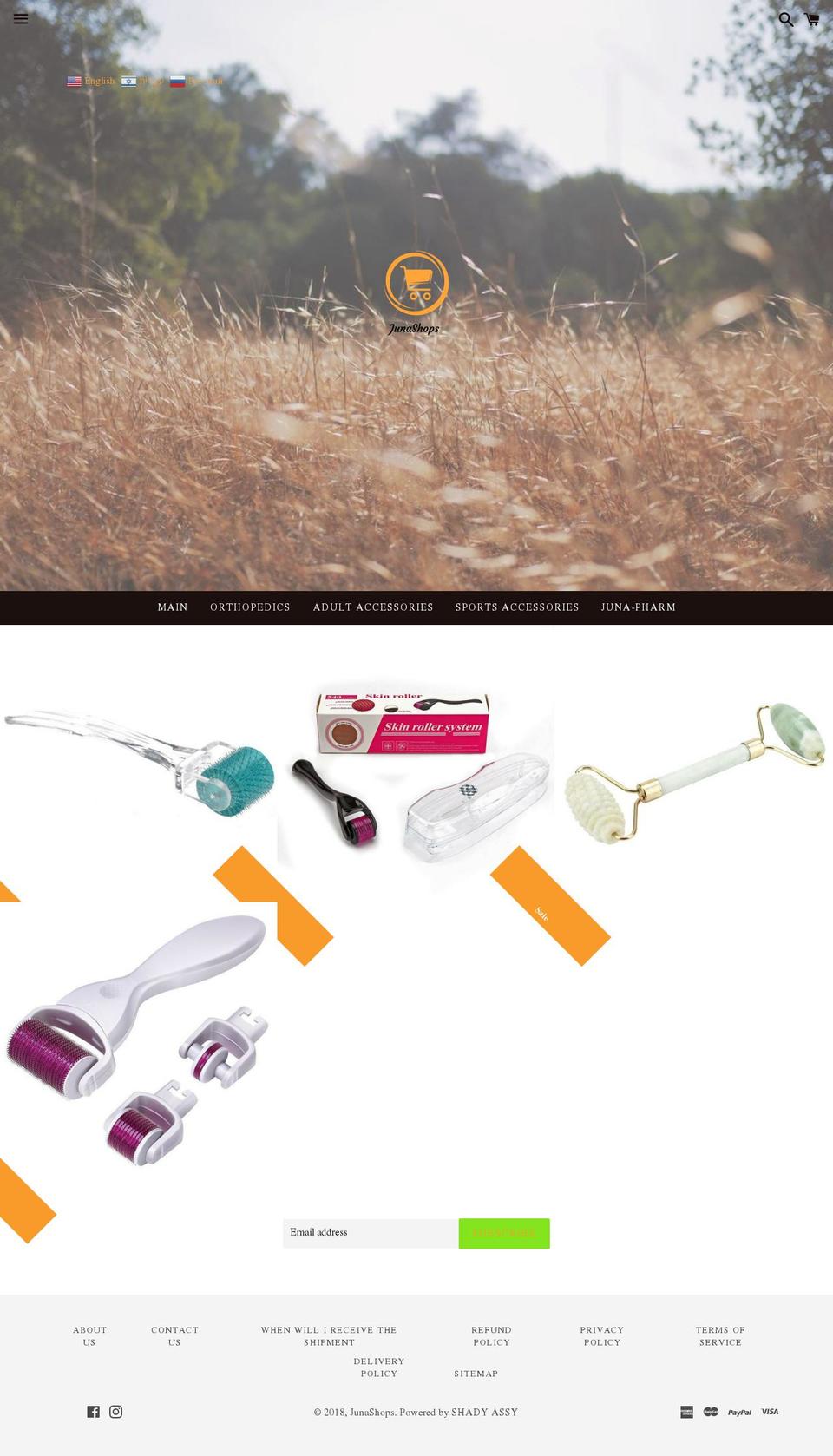 Copy of Boundless 7\/7 (2) Shopify theme site example junashops.com