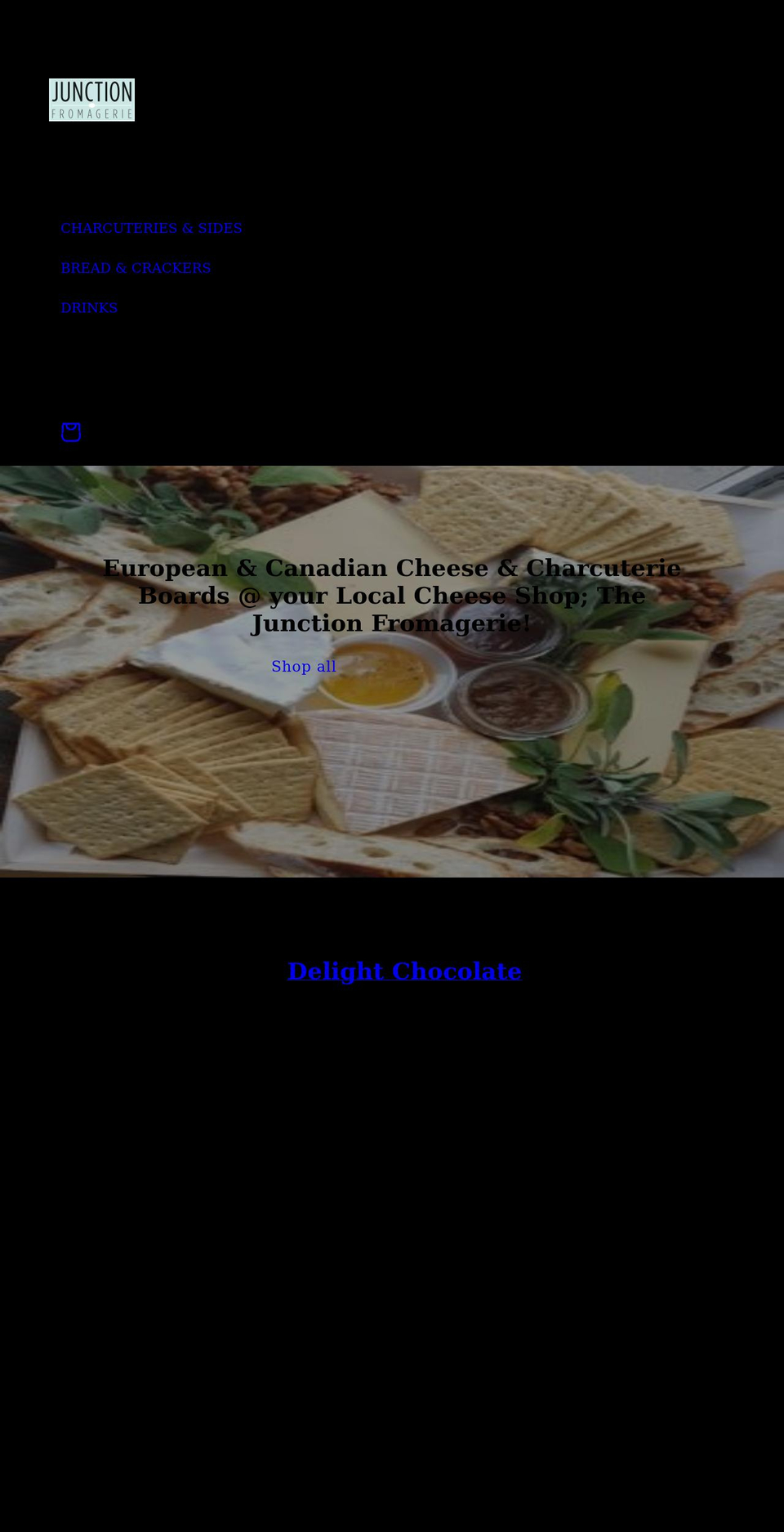 junctionfromagerie.com shopify website screenshot