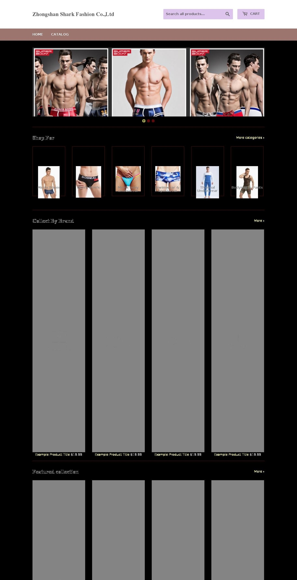 juneshark.com shopify website screenshot