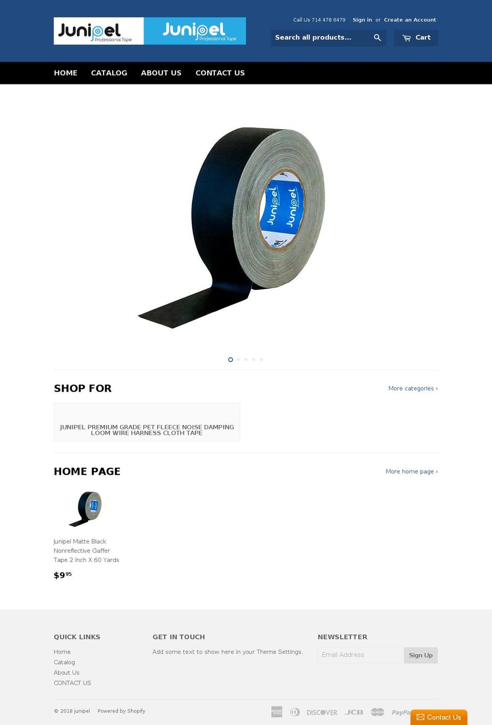 junipel.com — Shopify storefront screenshot