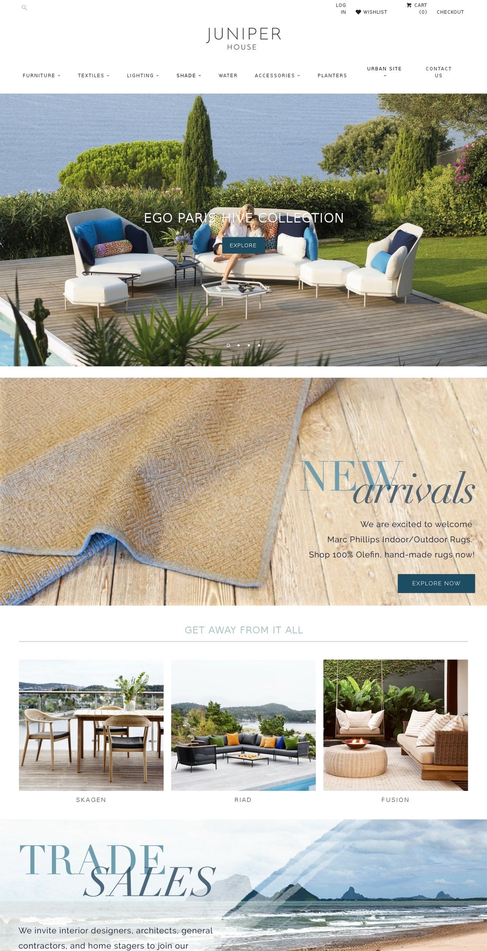 juniperhouse.com shopify website screenshot