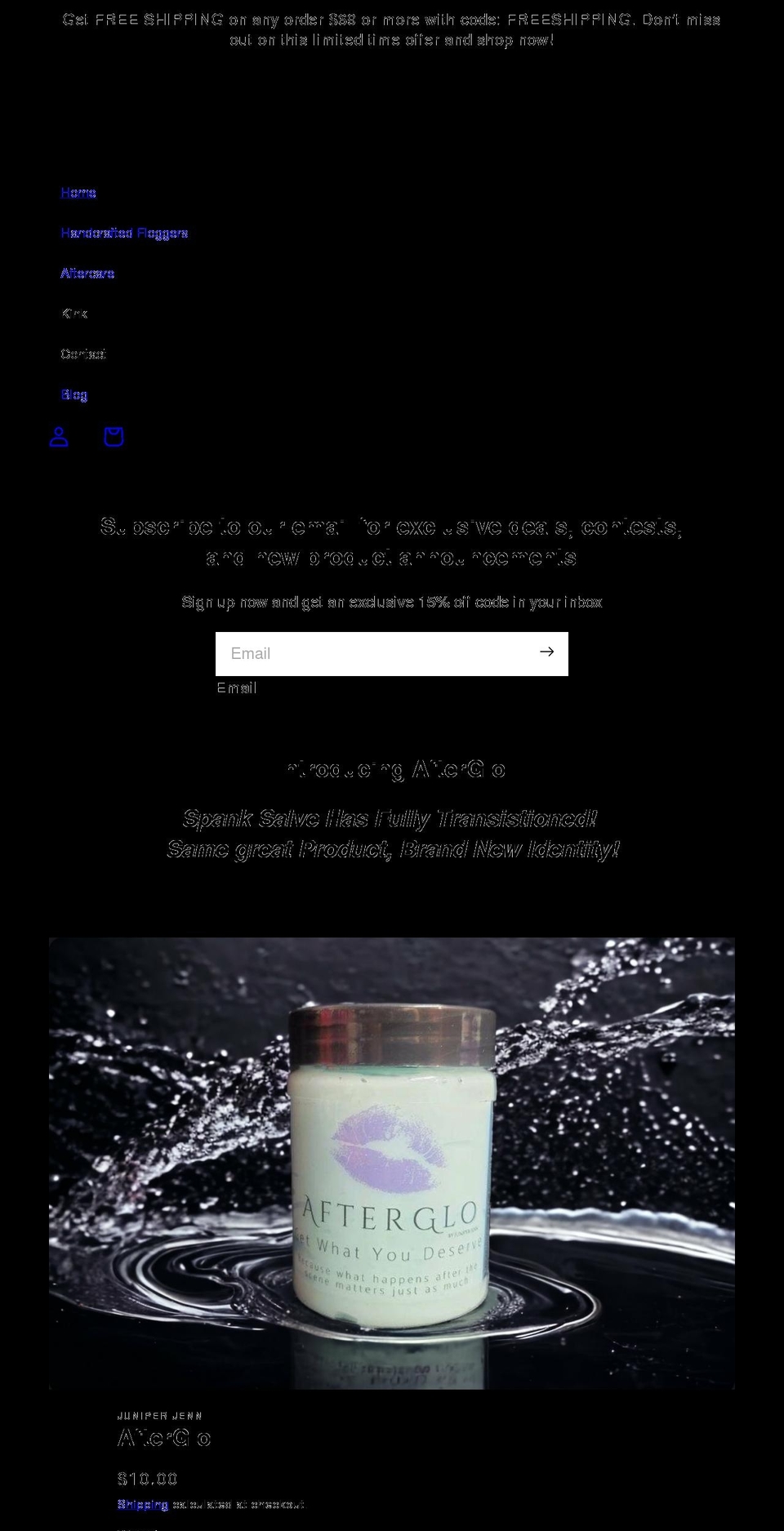 juniperjenn.com shopify website screenshot