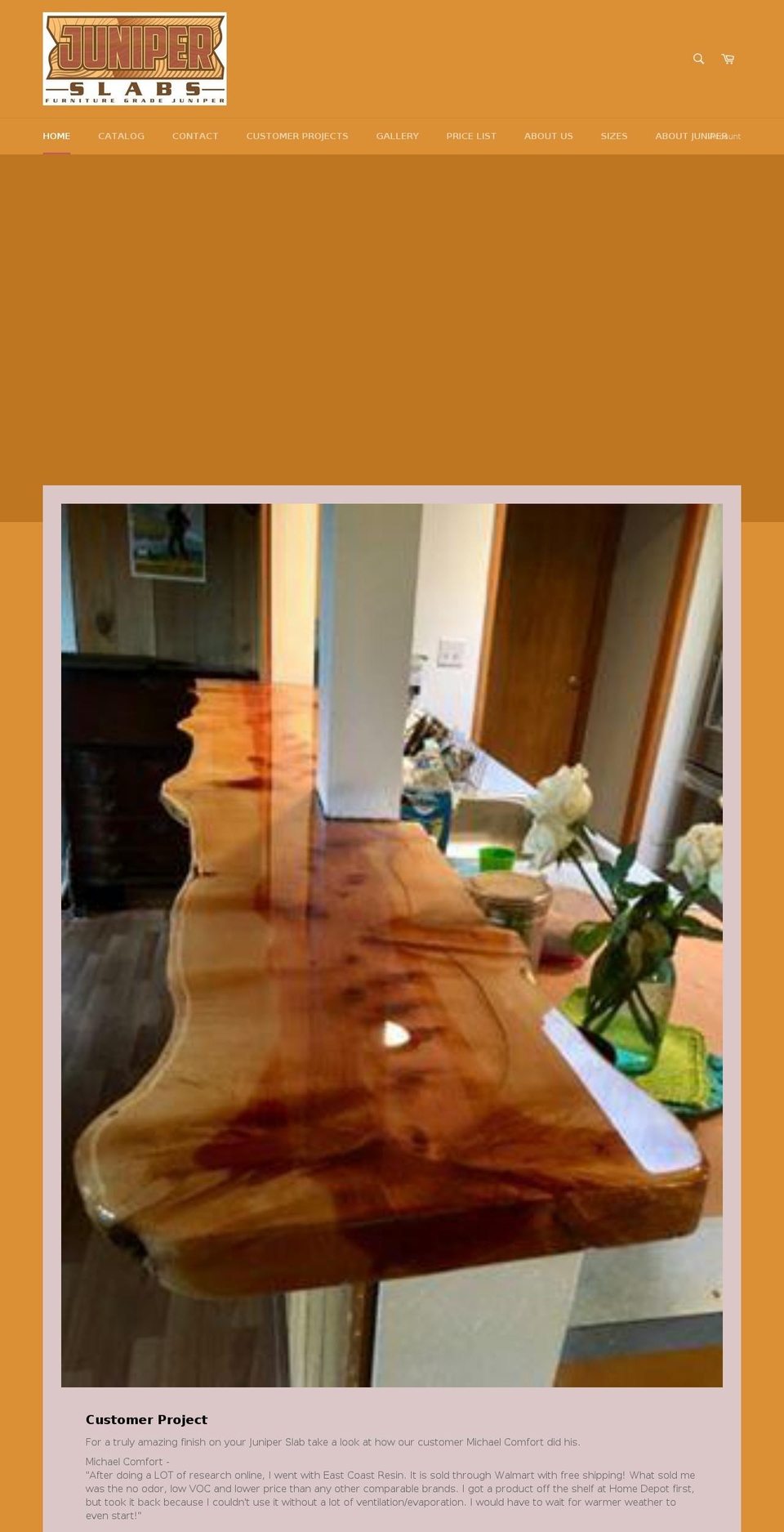 juniperslabs.com shopify website screenshot