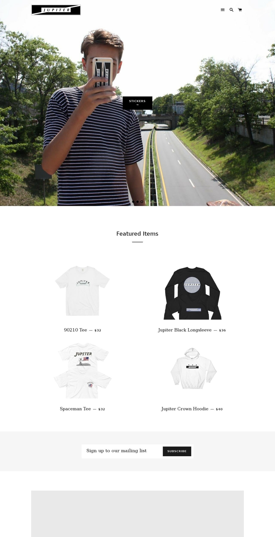 jupiterap.com — Shopify storefront screenshot