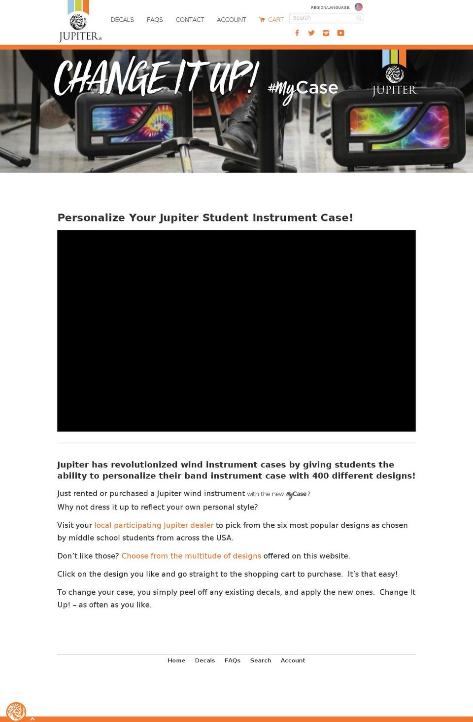 jupiteron2.com shopify website screenshot