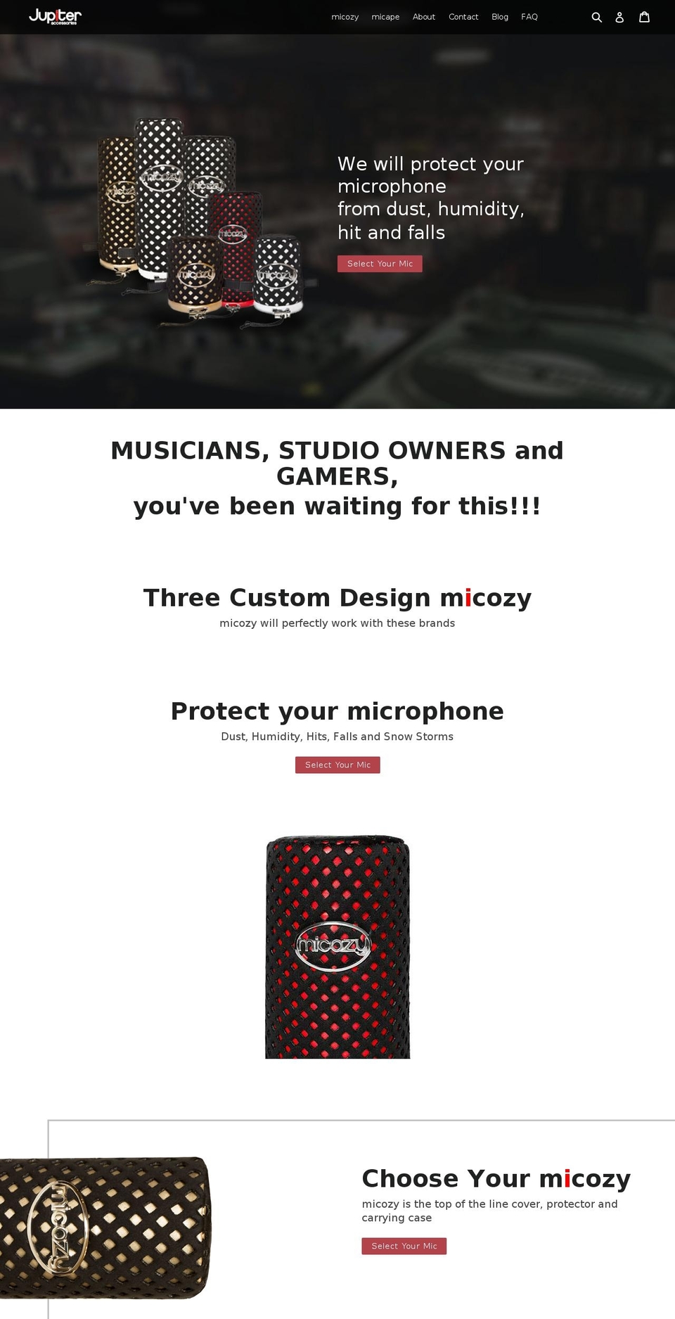 jupiterproducts.net shopify website screenshot