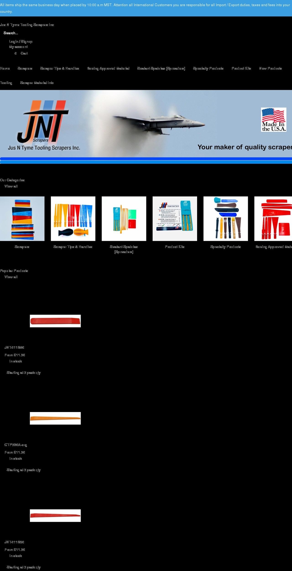 jusntyme.com shopify website screenshot