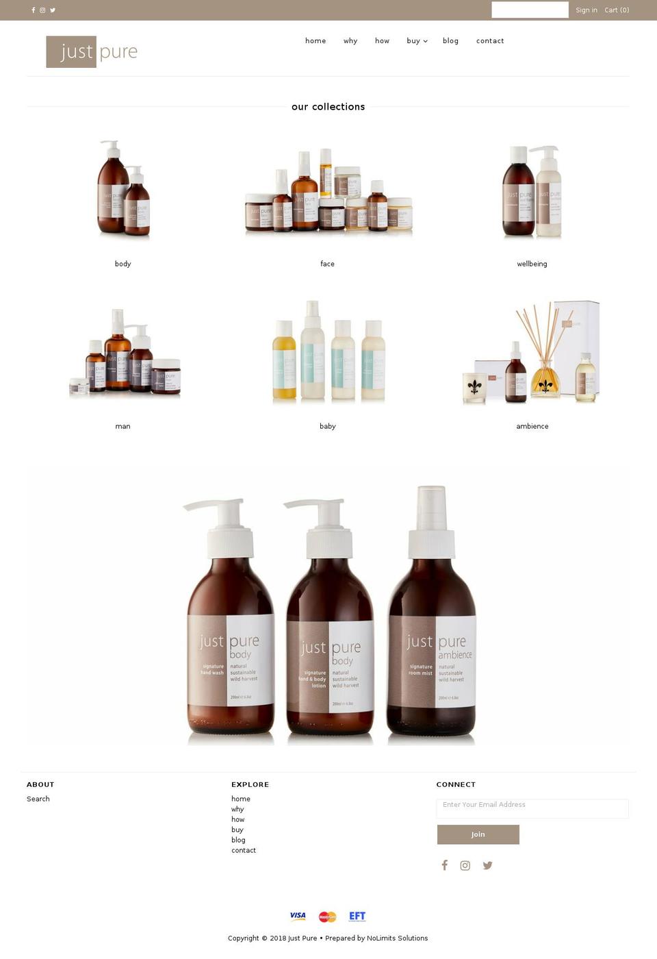 Copy of Mr Parker Shopify theme site example just-pure-skin-body-beauty.myshopify.com