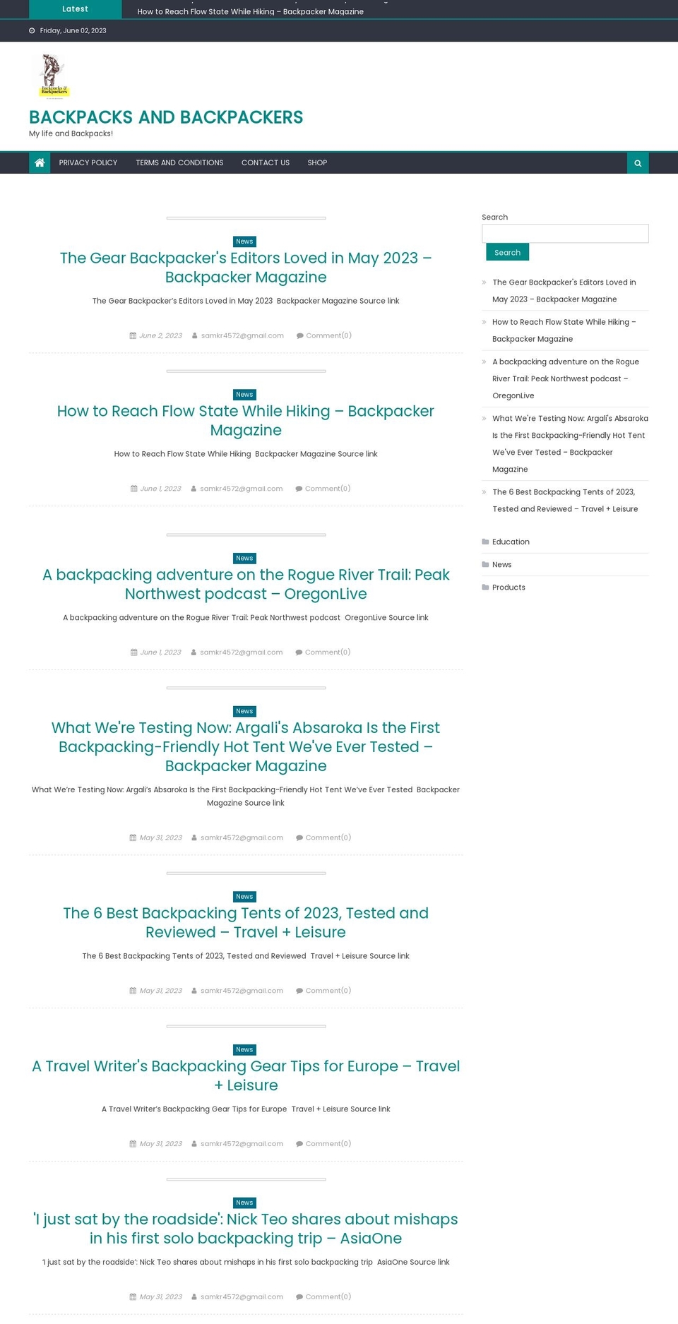 justantitheftbackpacks.com — Shopify storefront screenshot