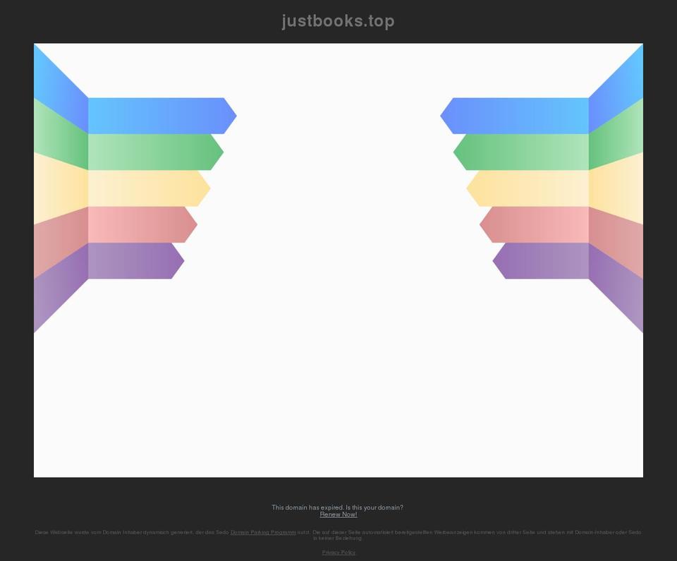 justbooks.top shopify website screenshot