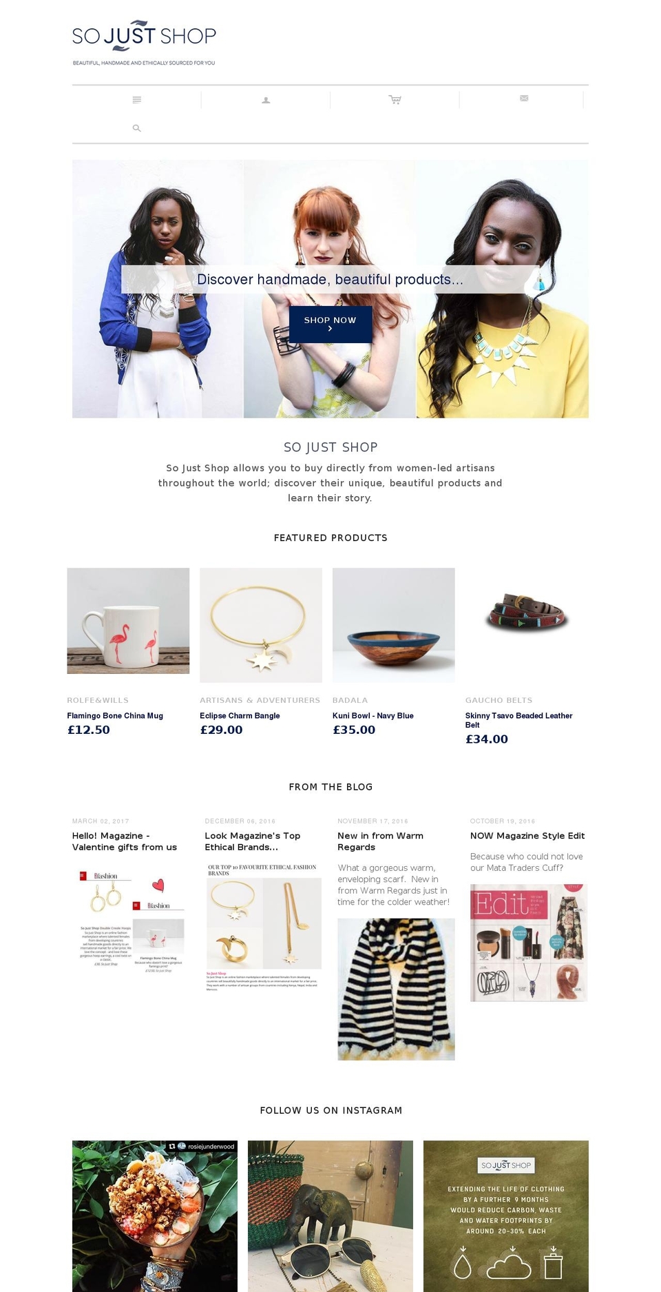 justclothingcompany.com shopify website screenshot