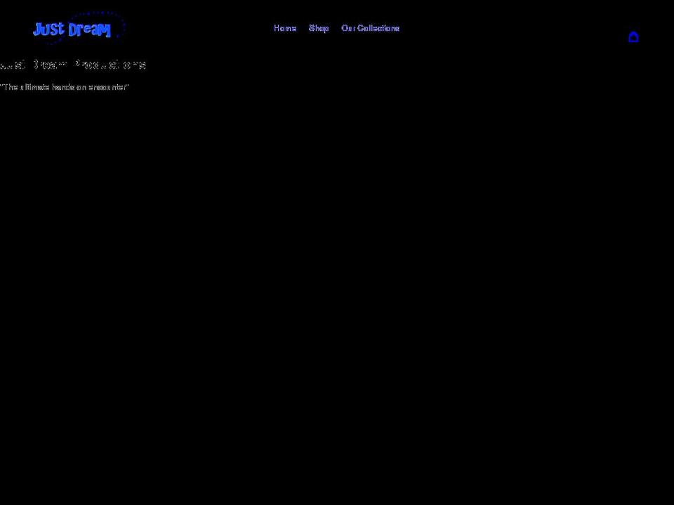 justdreamproductions.com.au shopify website screenshot
