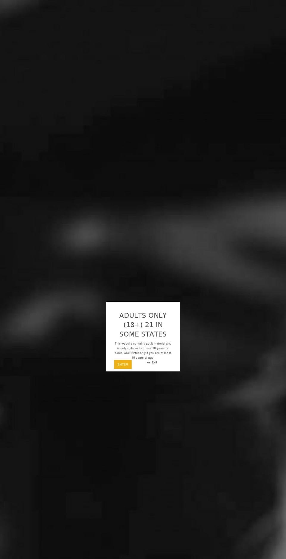 justeliquids.com shopify website screenshot