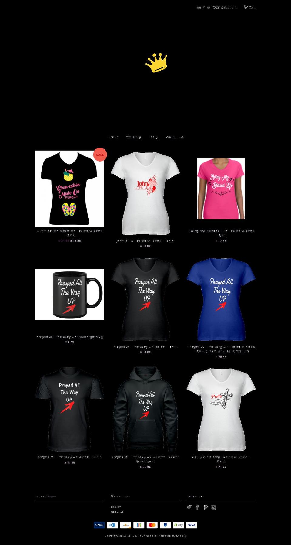 justfaithapparel.com shopify website screenshot