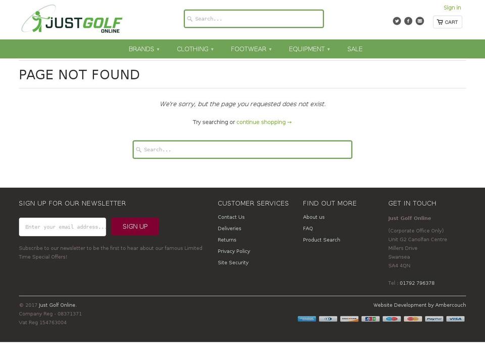 justfitnessonline.com shopify website screenshot
