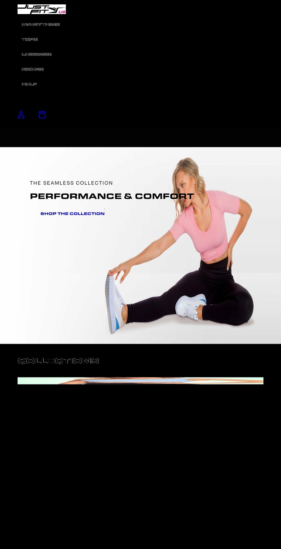 justfitus.com shopify website screenshot