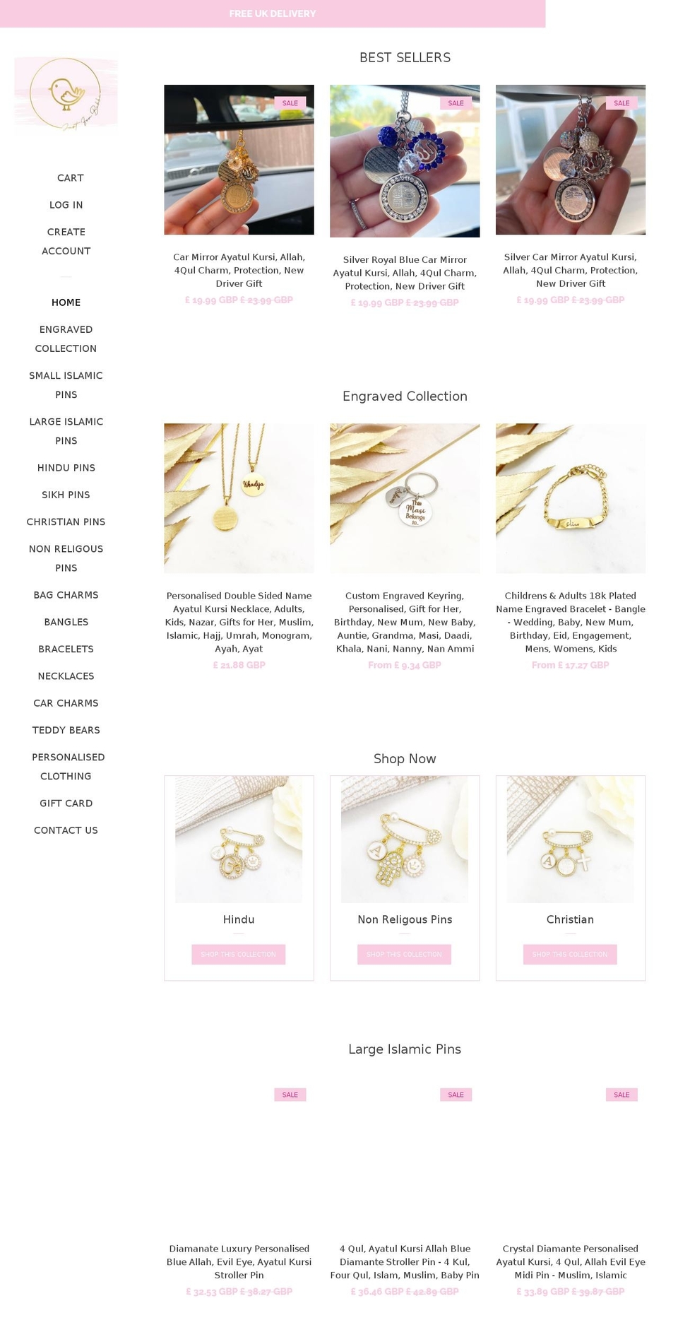 justforbubba.com — Shopify storefront screenshot