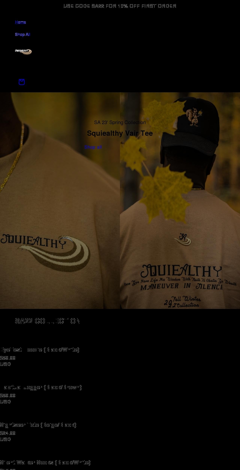 justgetrich.shop shopify website screenshot