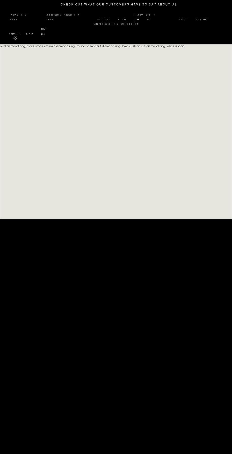 justgoldjewellery.com shopify website screenshot