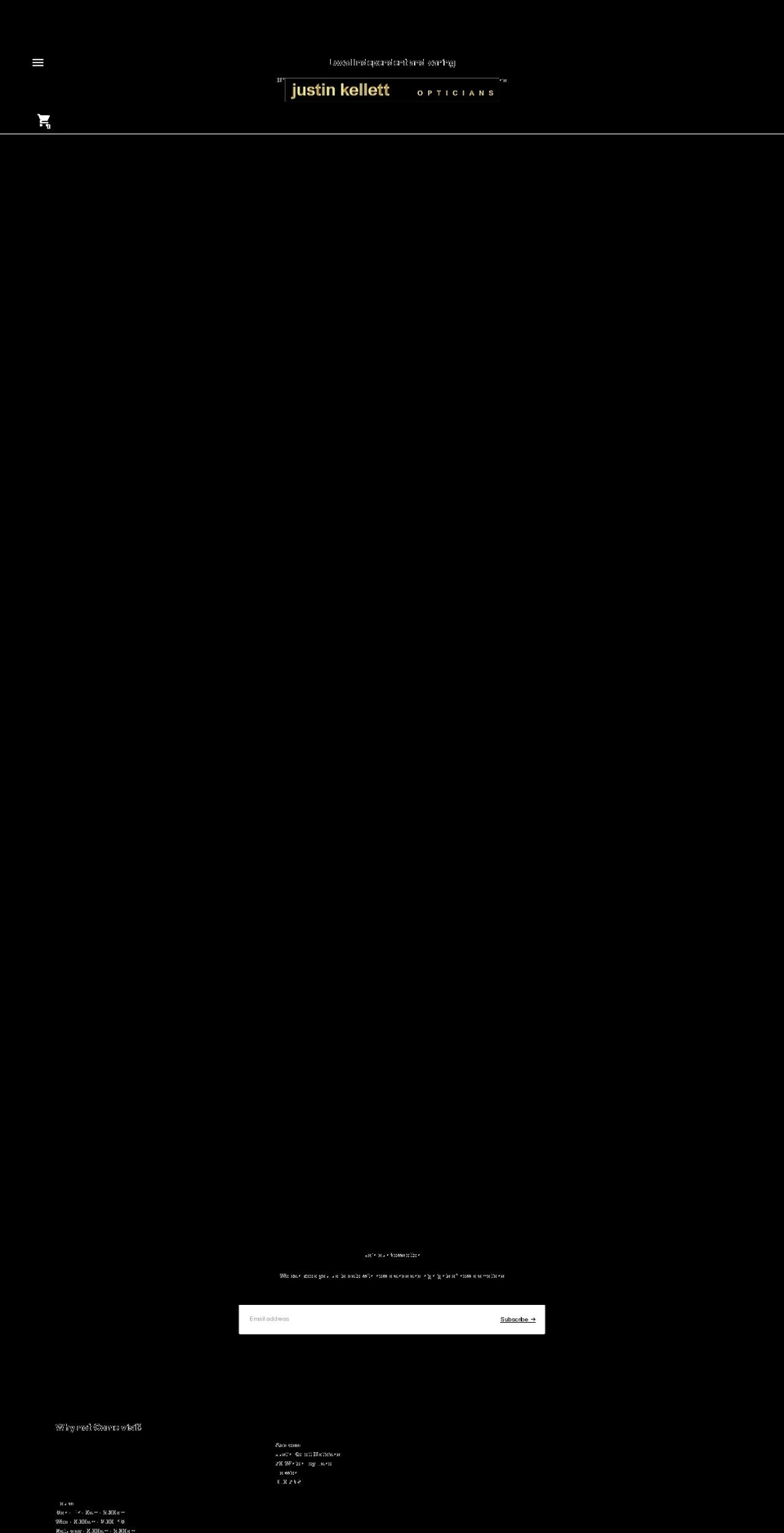 justinkellett.co.uk shopify website screenshot