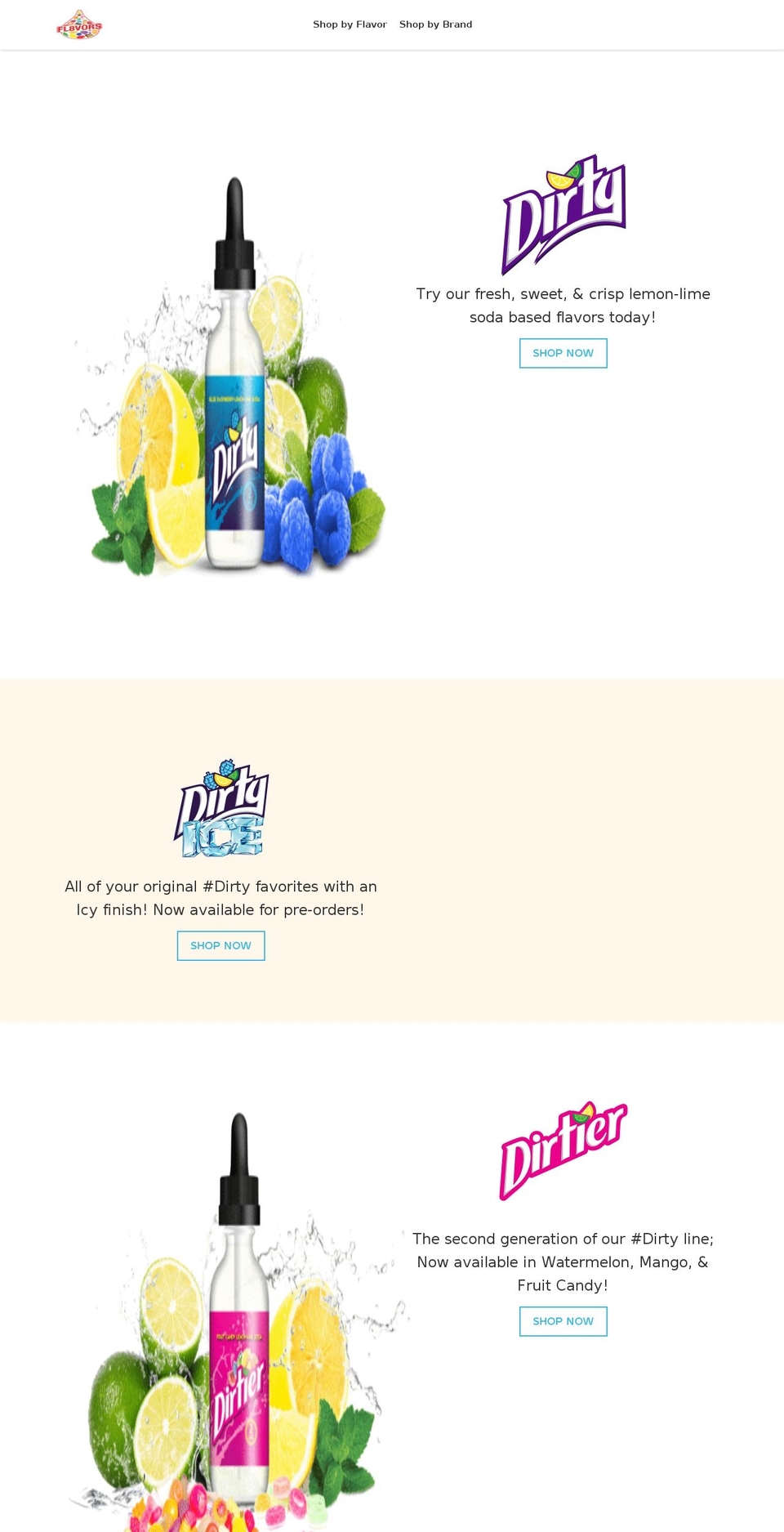 Plug Production Shopify theme site example justjuicedistribution.com