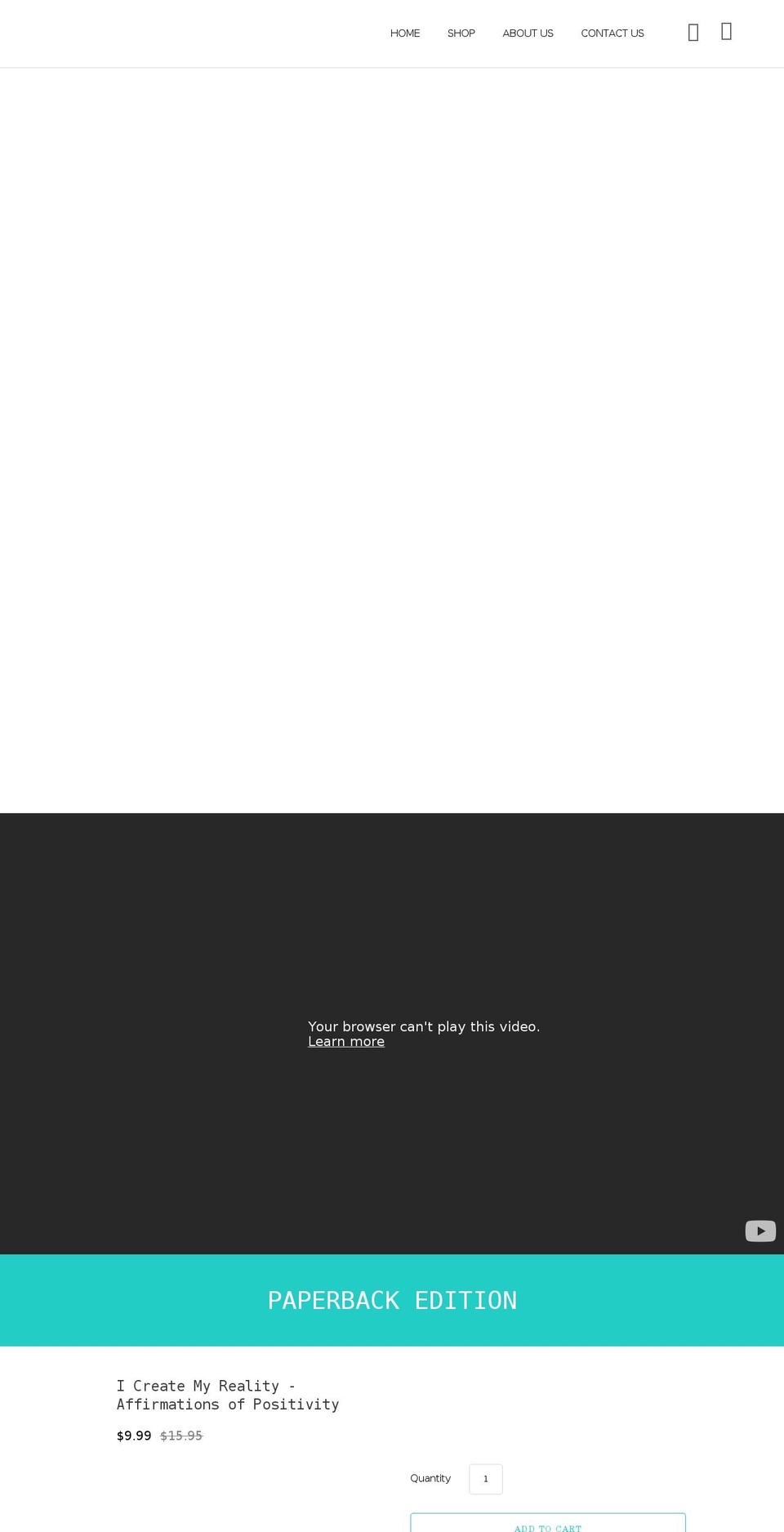 justluvbooks.com shopify website screenshot