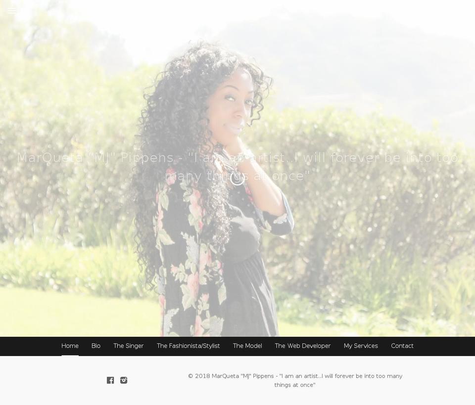 justmarqueta.com — Shopify storefront screenshot