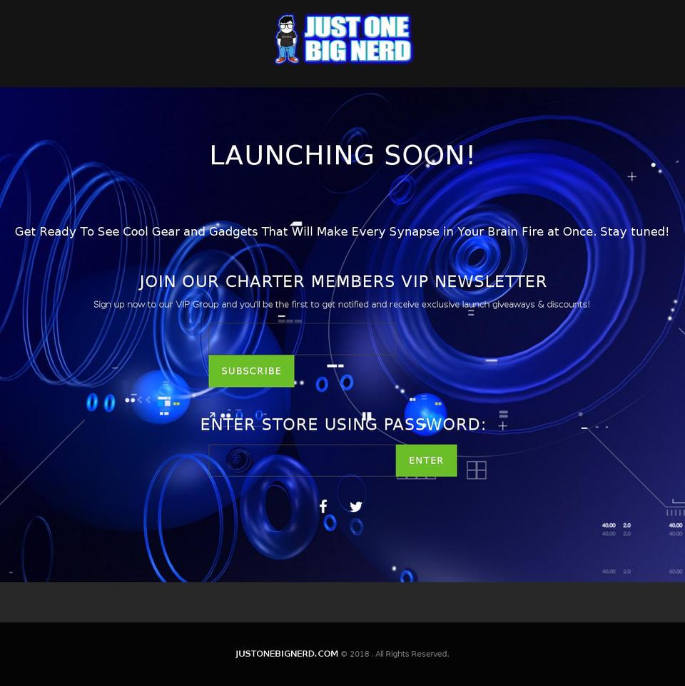 yourstore-v1-4-4-tav Shopify theme site example justonebignerd.com