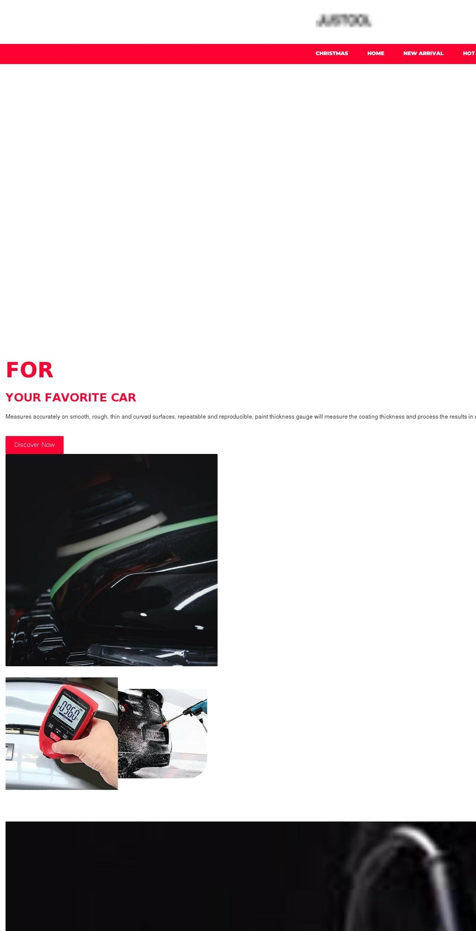 justool.net shopify website screenshot