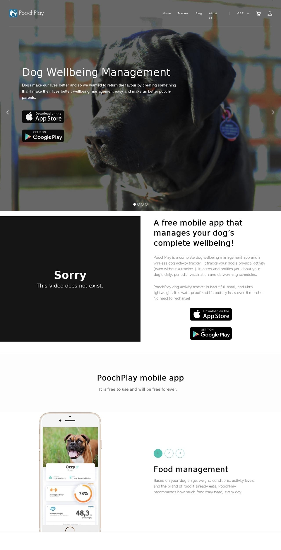 justpoochplay.com shopify website screenshot