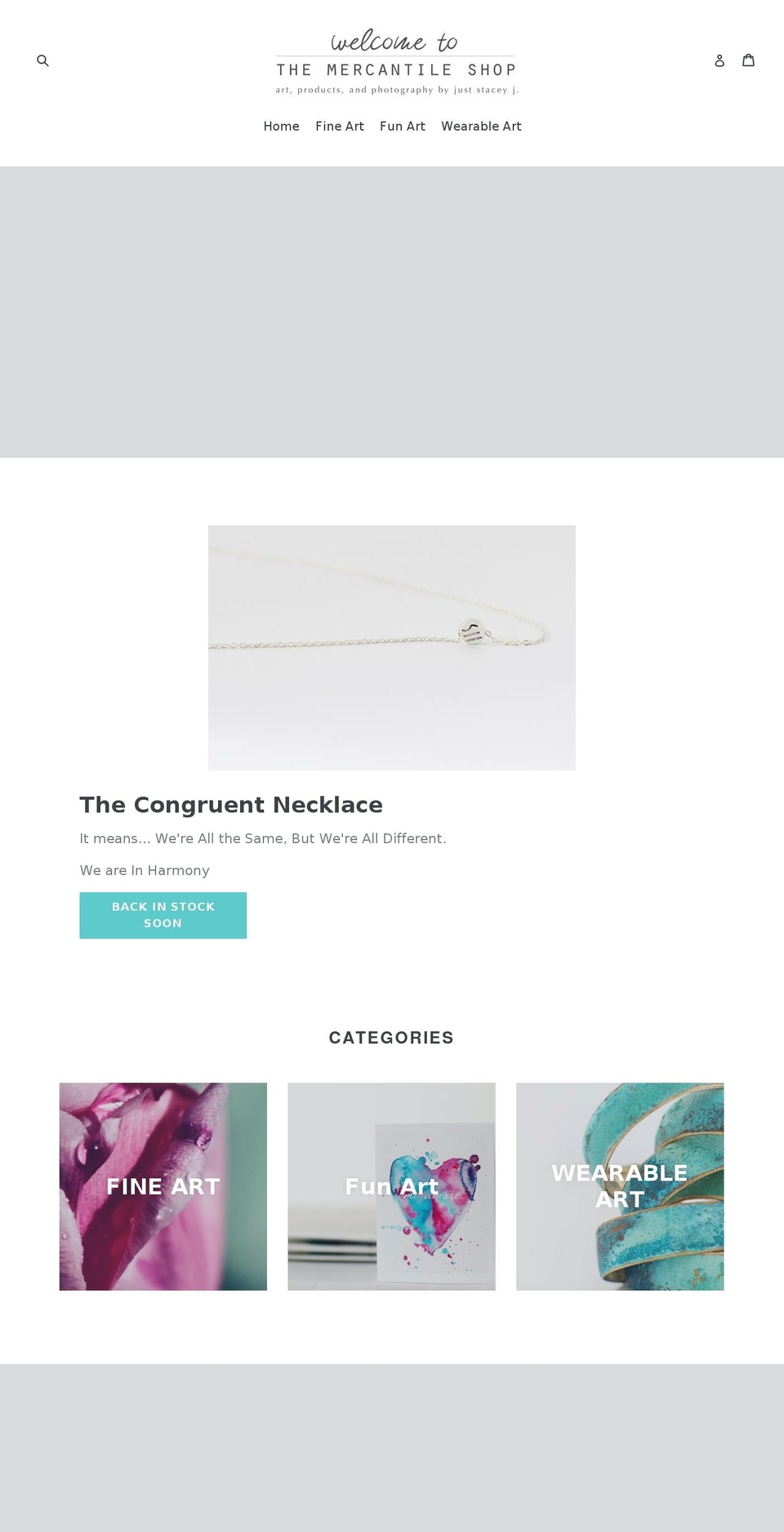 juststaceyjproducts.com shopify website screenshot