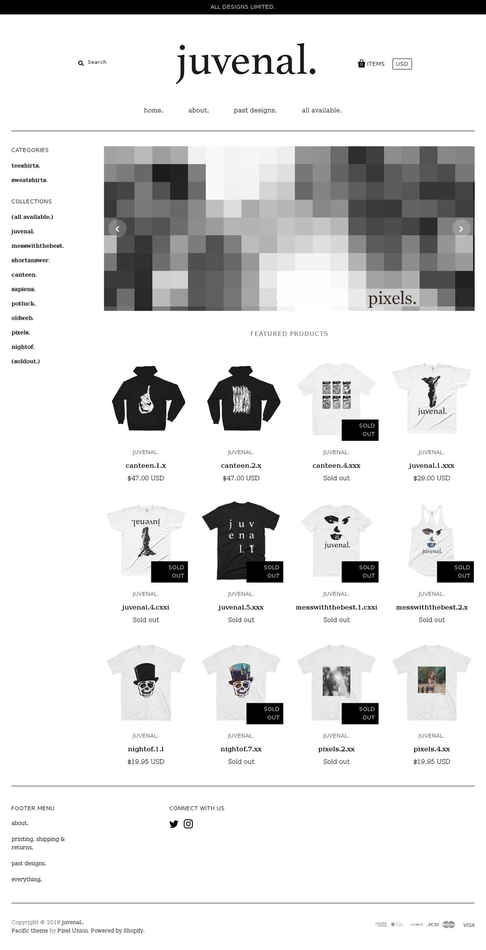 juvenalmoda.myshopify.com shopify website screenshot