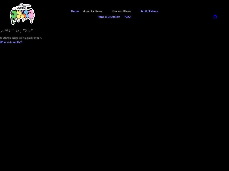 juveniledripz.com shopify website screenshot