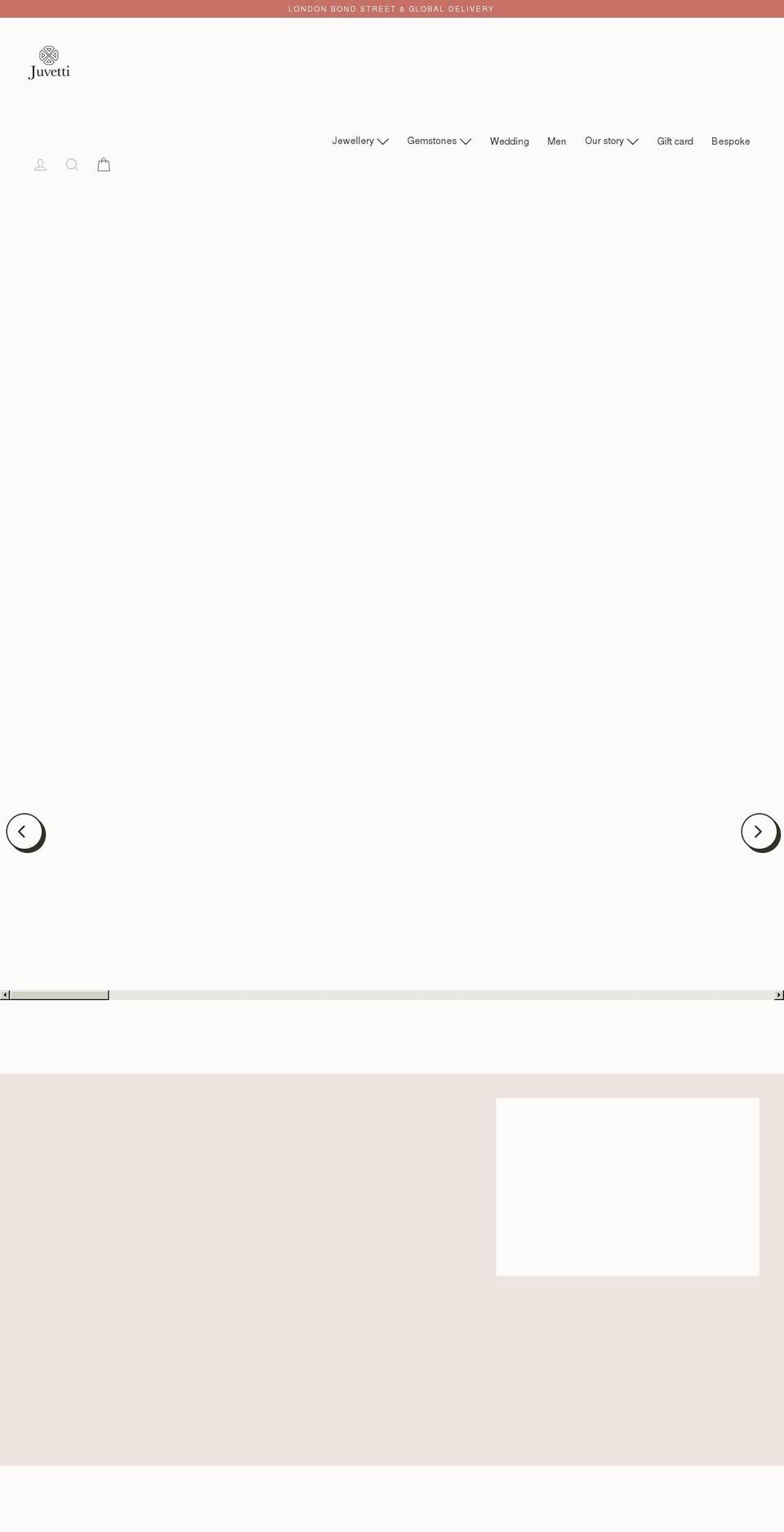 juvetti.com shopify website screenshot