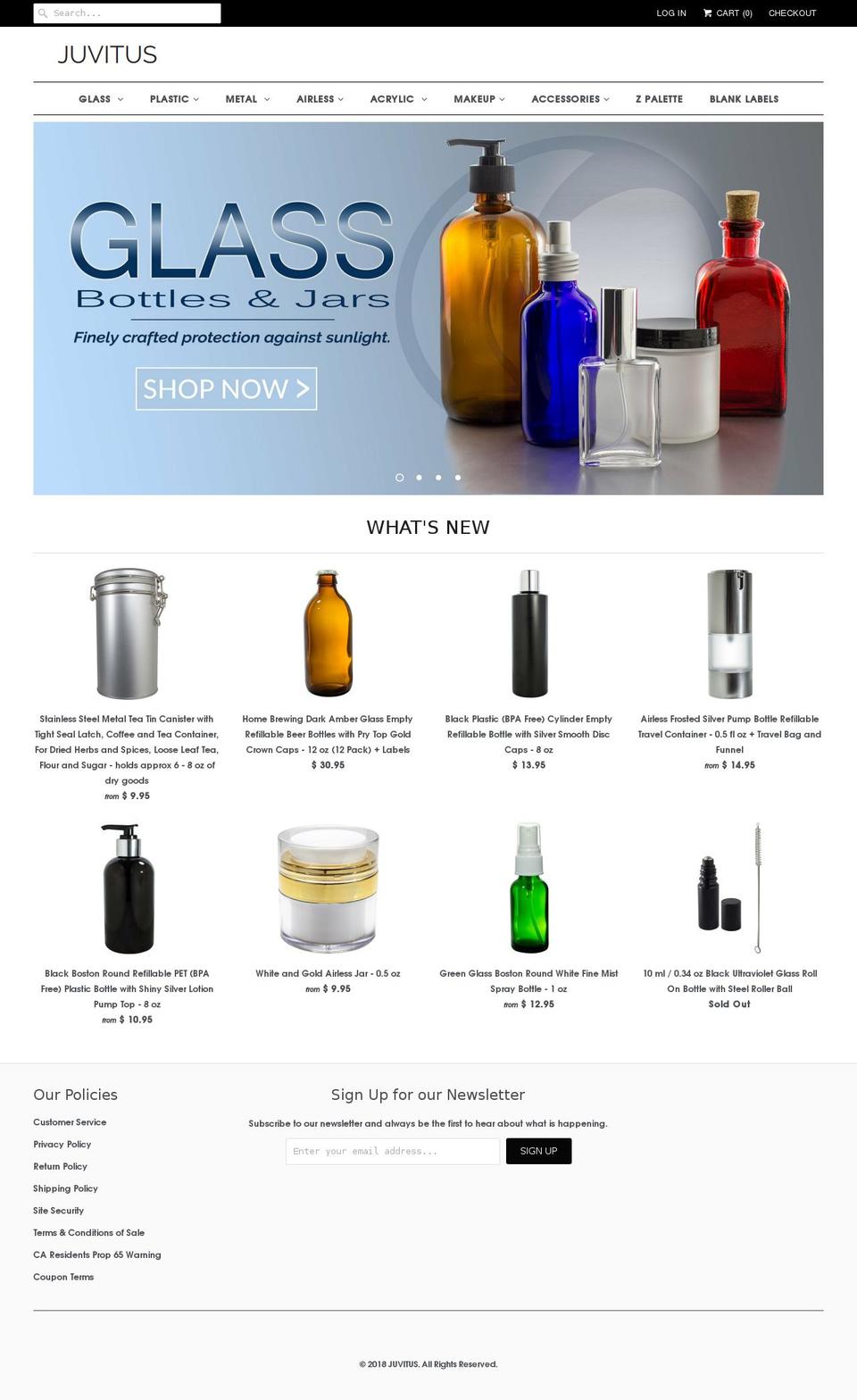 juvutus.com — Shopify storefront screenshot