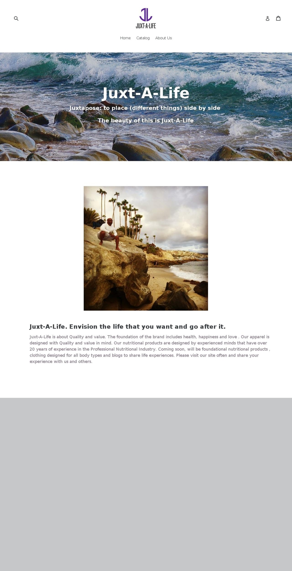 juxtalife.com shopify website screenshot