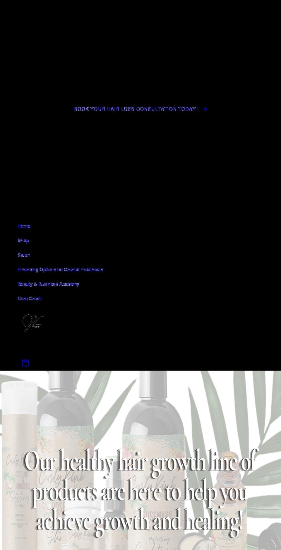 jvalenciastylestudio.com shopify website screenshot