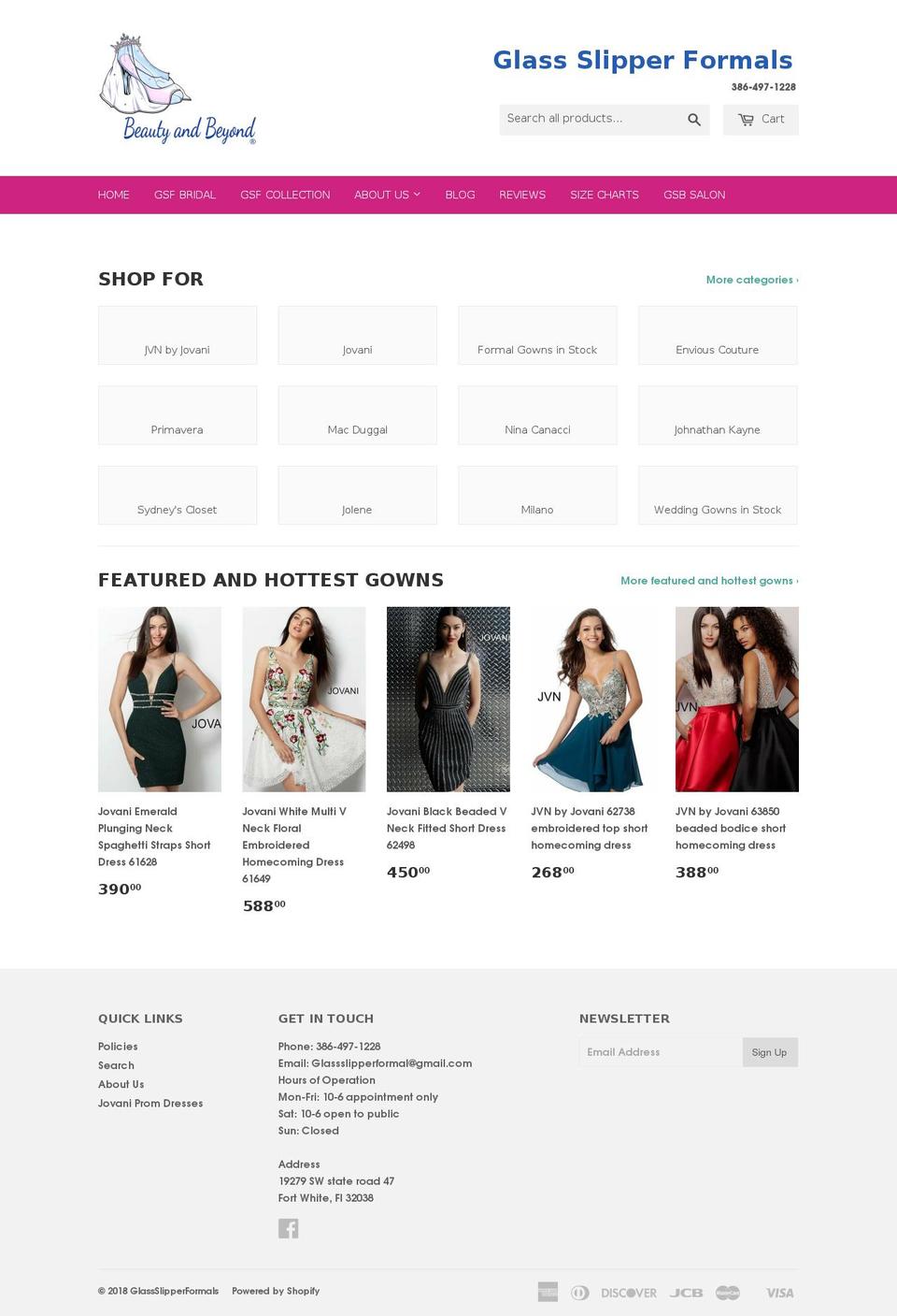 jvnbyjovani.com — Shopify storefront screenshot