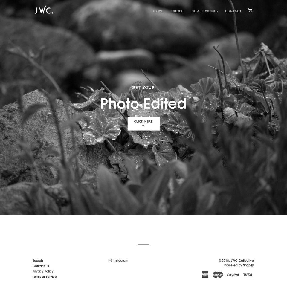 jwc-collective.com — Shopify storefront screenshot