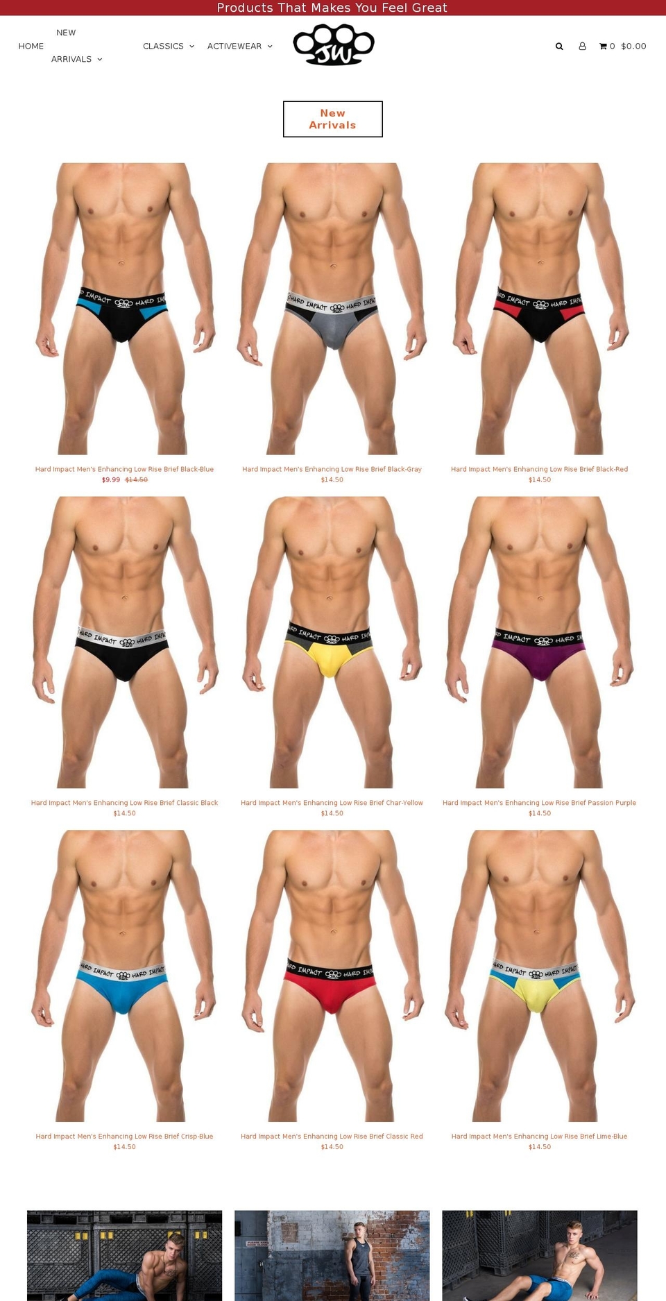 jwcollection.com shopify website screenshot