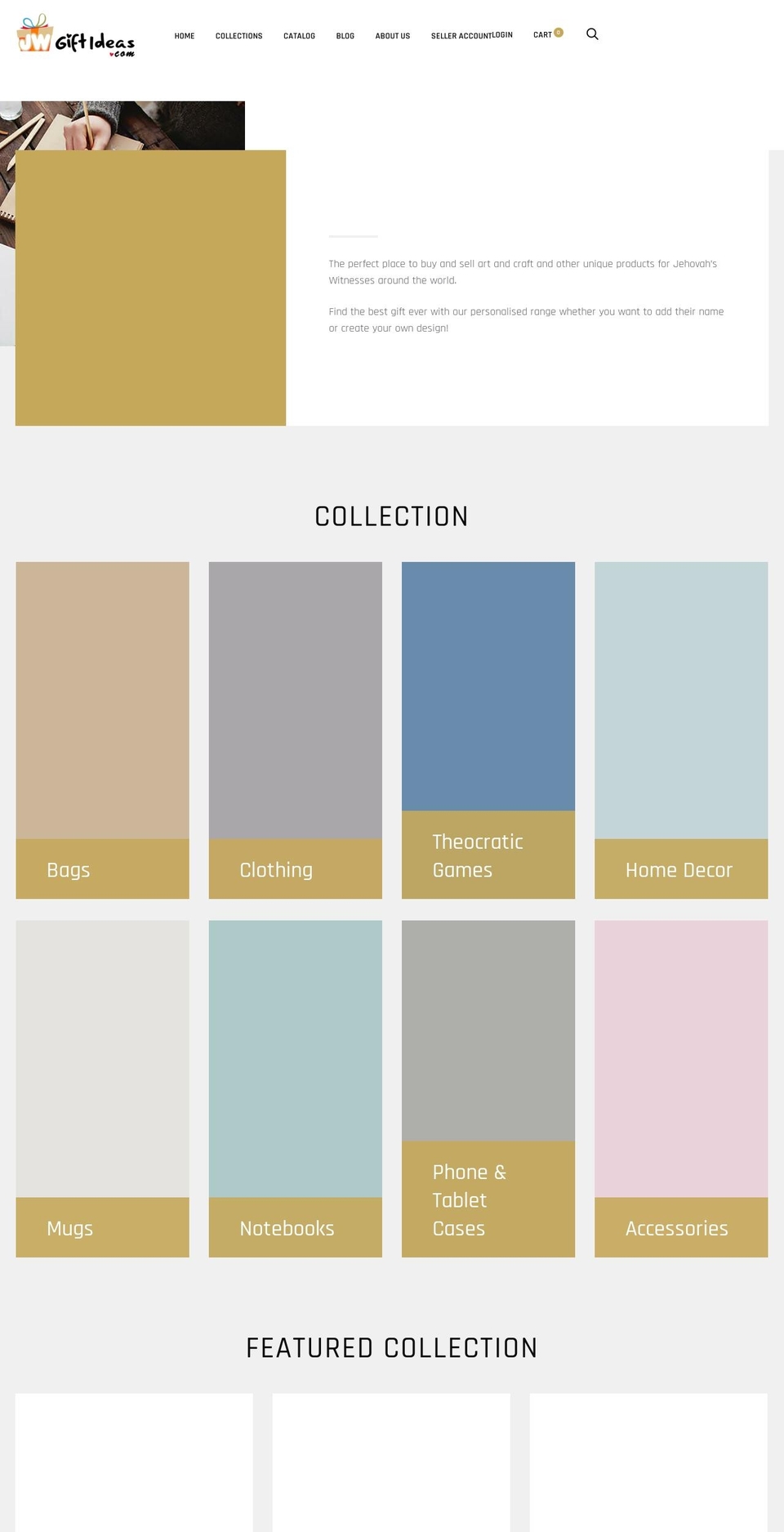 jwgiftbox.com — Shopify storefront screenshot