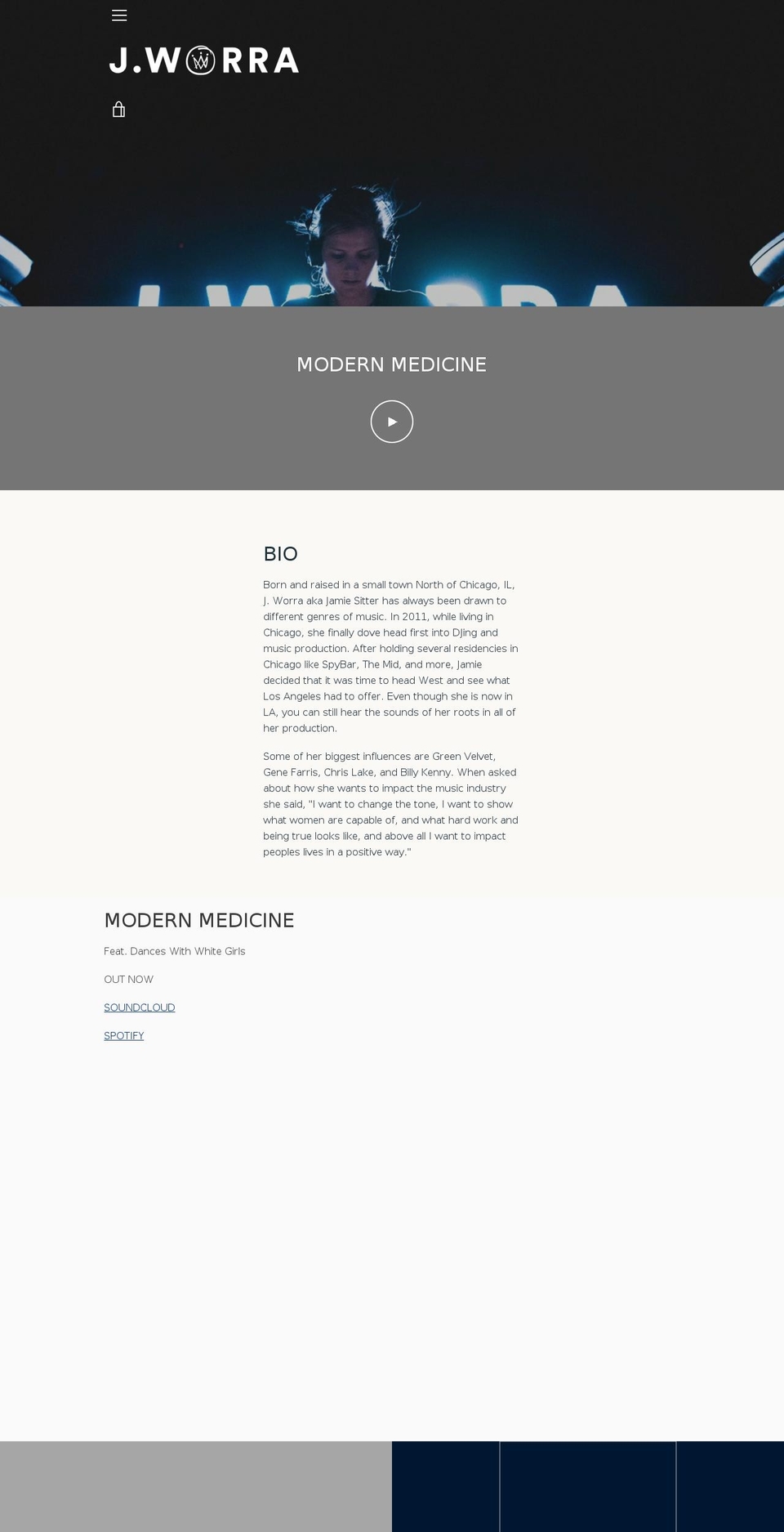 jworra.com — Shopify storefront screenshot