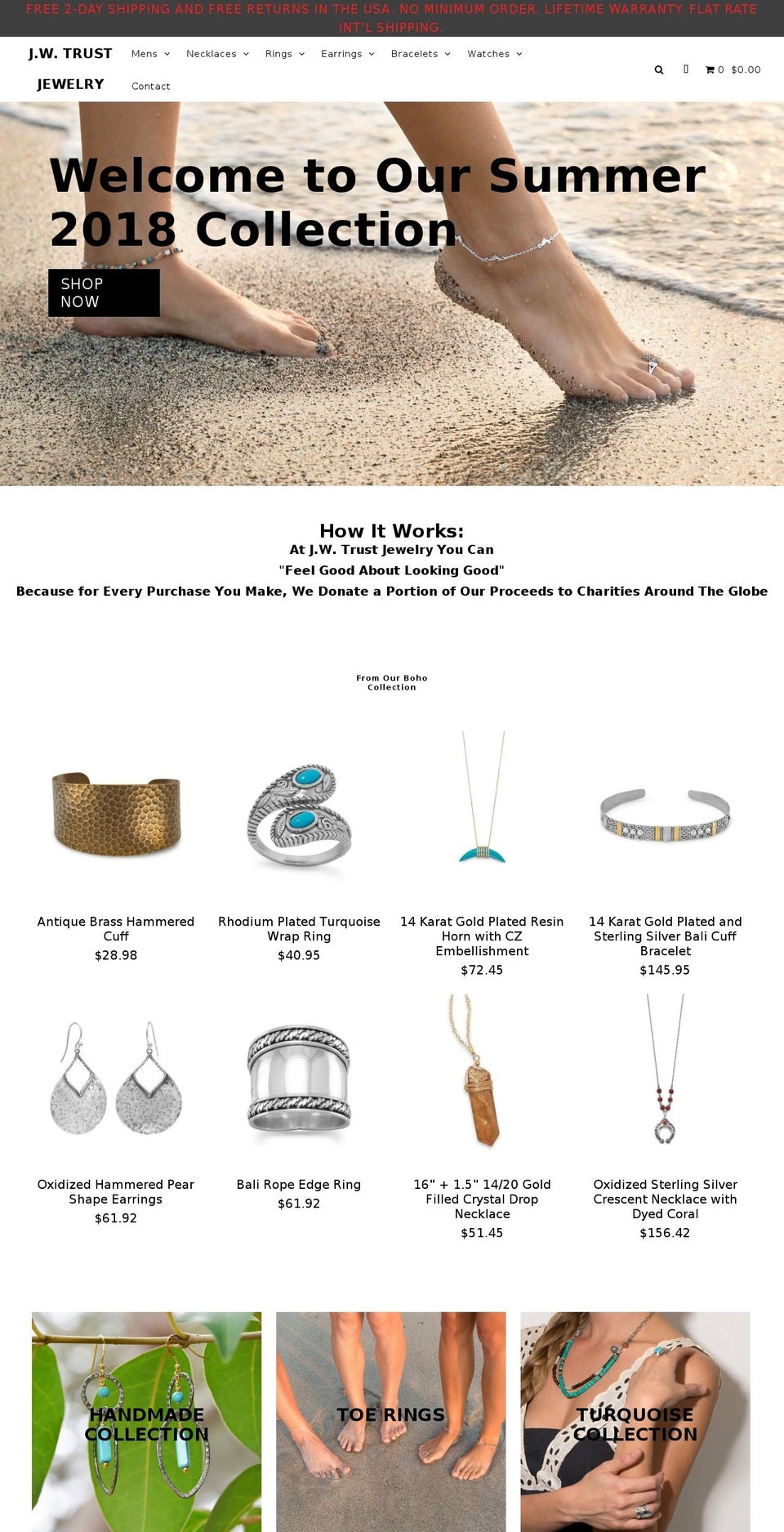 Copy of Icon Shopify theme site example jwtrustjewelry.com