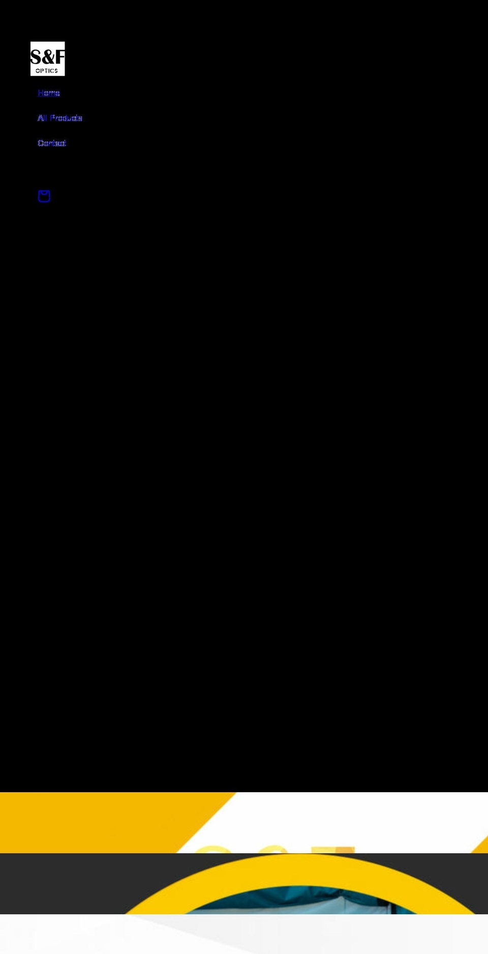 jy-optics.com shopify website screenshot