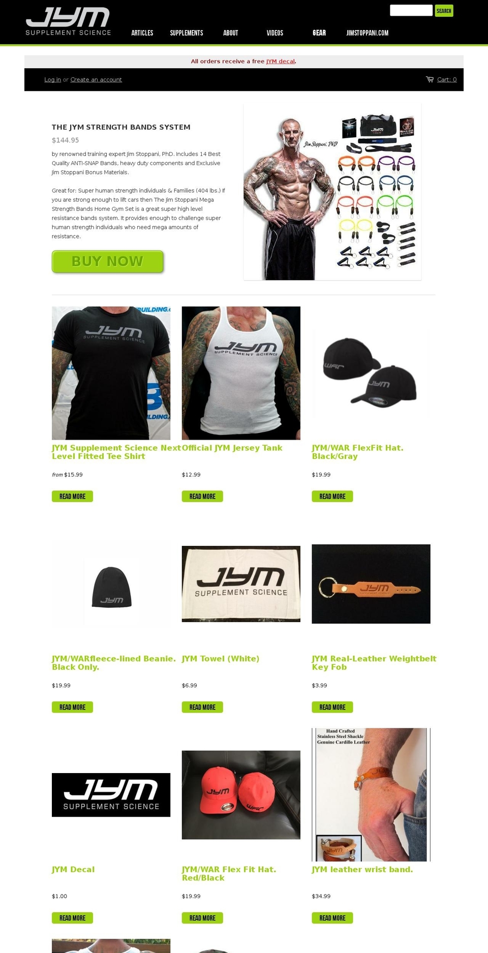 jym-supplement-science.myshopify.com shopify website screenshot