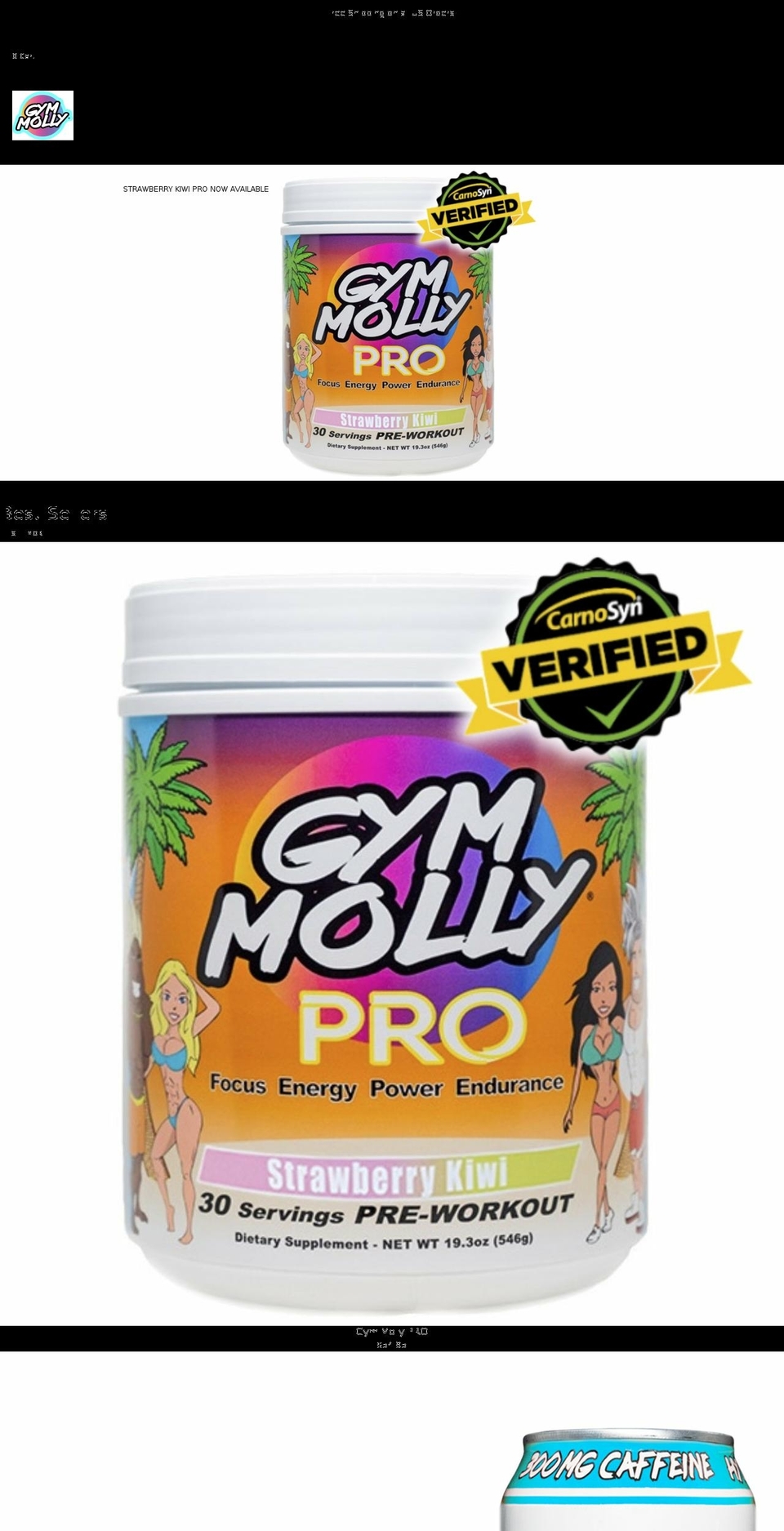 jymmolly.com — Shopify storefront screenshot